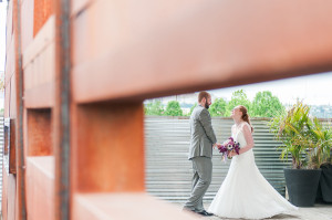 Bride and Groom at SODO Within