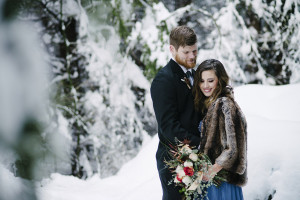 Pacific Northwest Winter Wedding