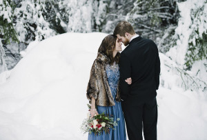 Pacific Northwest Winter Wedding