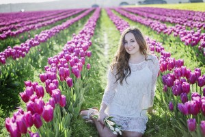 Senior Pictures Tulip Fields