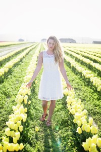Senior Pictures Tulip Fields