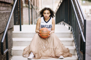 Basketball Tween Portraits