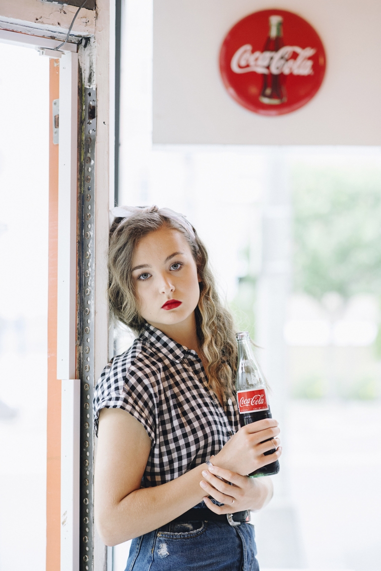 Coca cola themed portraits