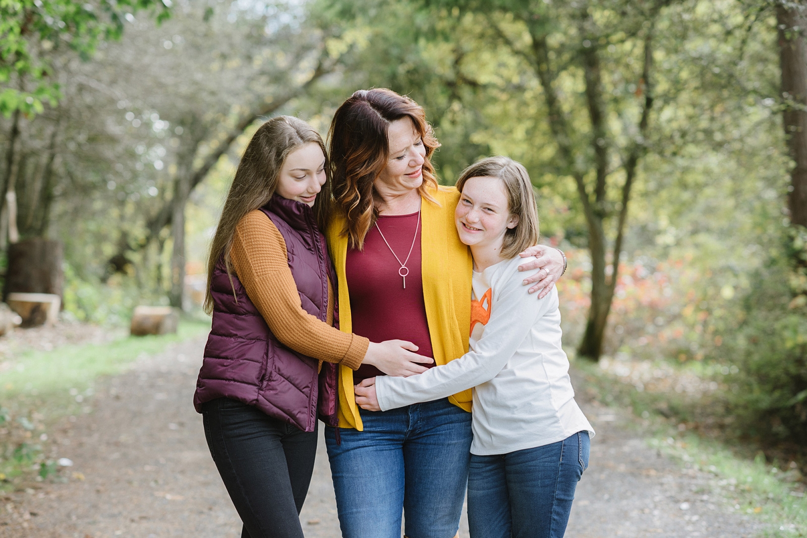 Fall Family Photos in Luther Burbank Park