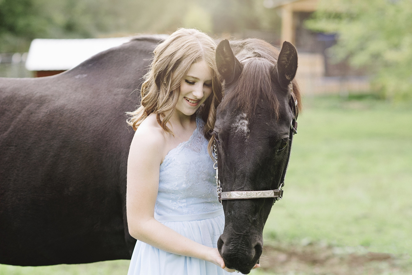 Teen with Horse Photos