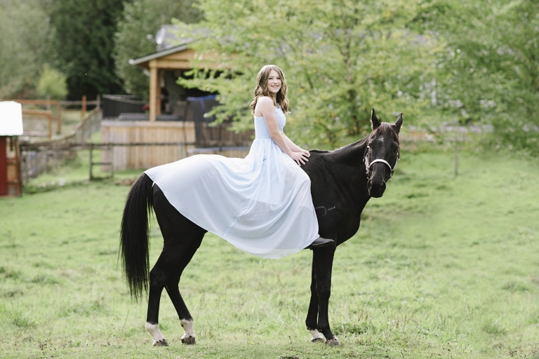 Teen with Horse Photos